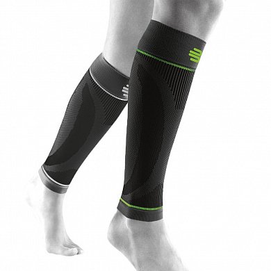 

гетры BAUERFEIND, Спортивные компрессионные гетры BAUERFEIND Sports Compression, черные, Compression Sleeves Lower Leg