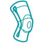 ПЕТЛИ ПО КРАЯМ ОРТЕЗА