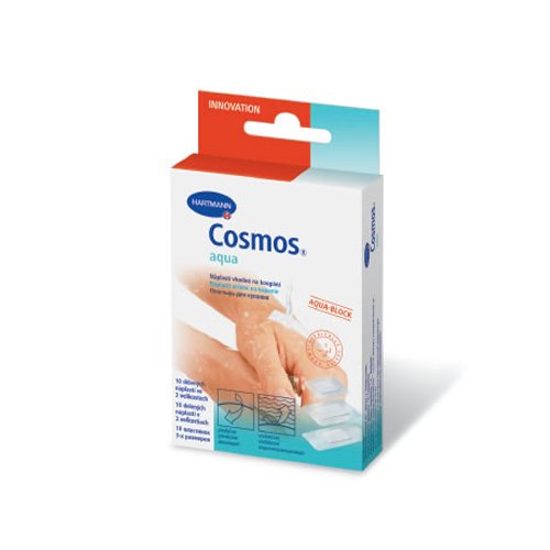 

пластырь HARTMANN, Пластырь HARTMANN COSMOS aqua водостойкий, COSMOS aqua