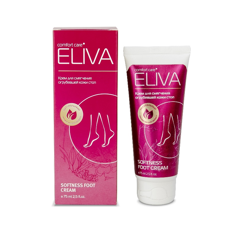 

крем ELIVA, Крем ELIVA SOFTNESS FOOT CREAM для стоп, SOFTNESS FOOT CREAM