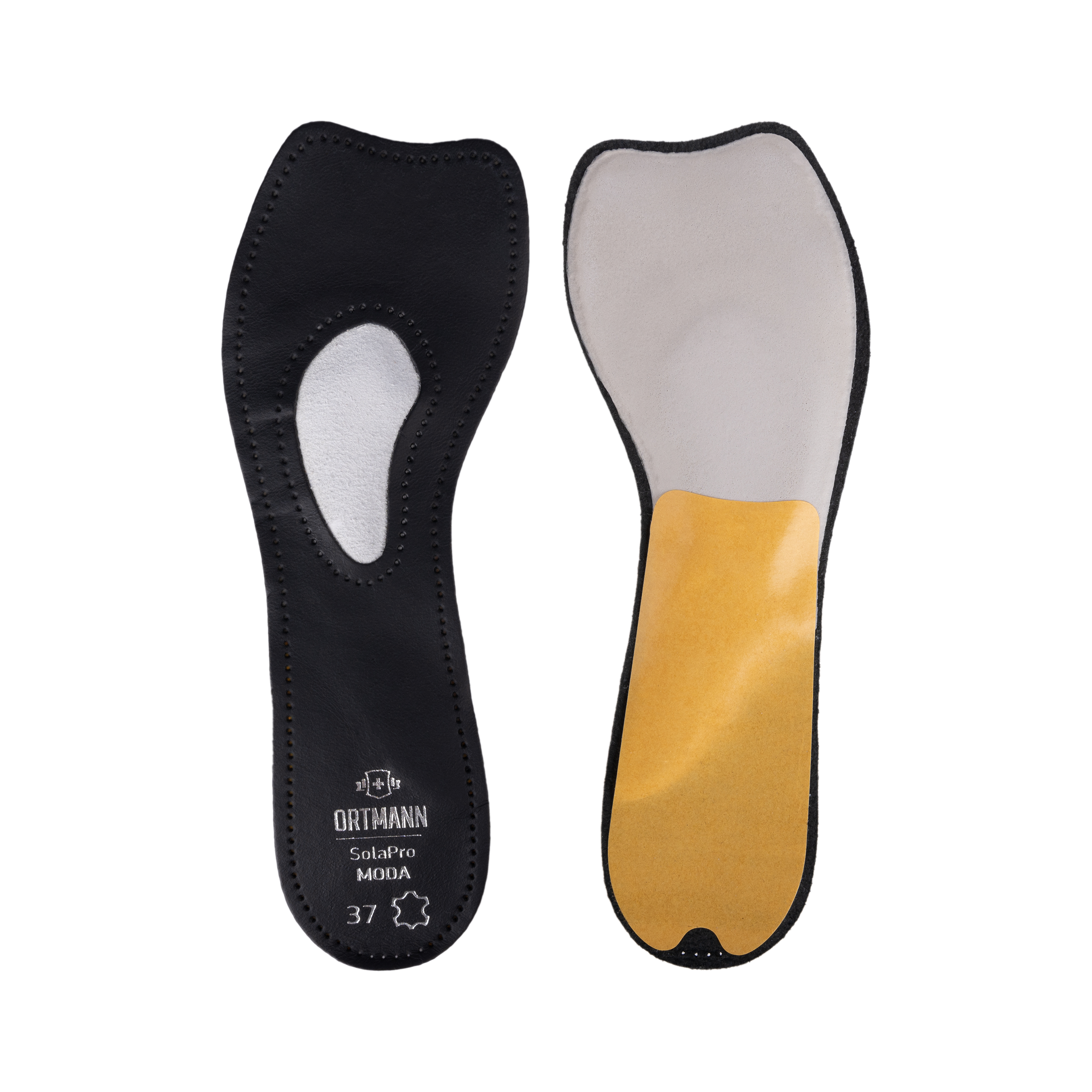 Ортопедические кожаные полустельки для обуви с каблуком выше 7 см для профилактики поперечного плоскостопия ORTMANN Moda