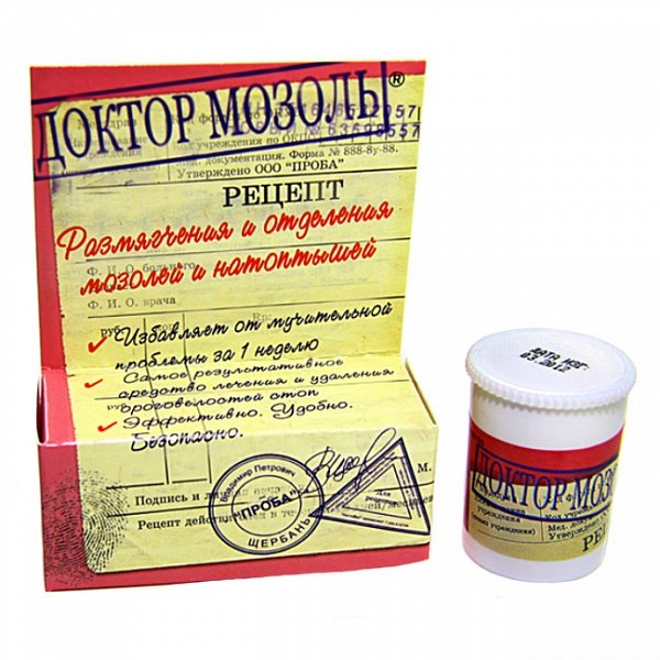

крем ПРОБА, Крем ПРОБА Доктор Мозоль косметический, Доктор Мозоль