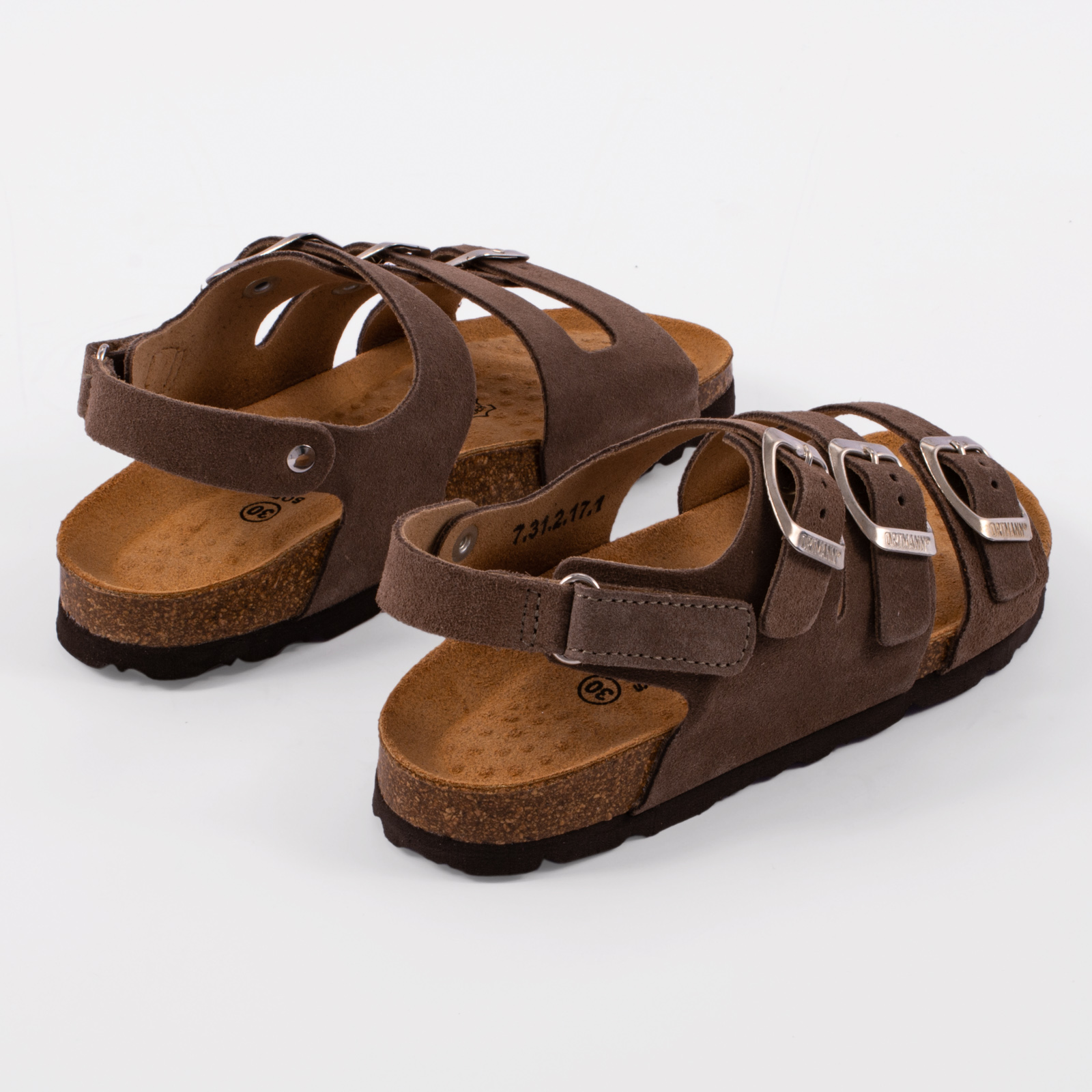 Детские ортопедические сандалии ORTMANN Mons коричневый - купить в ...