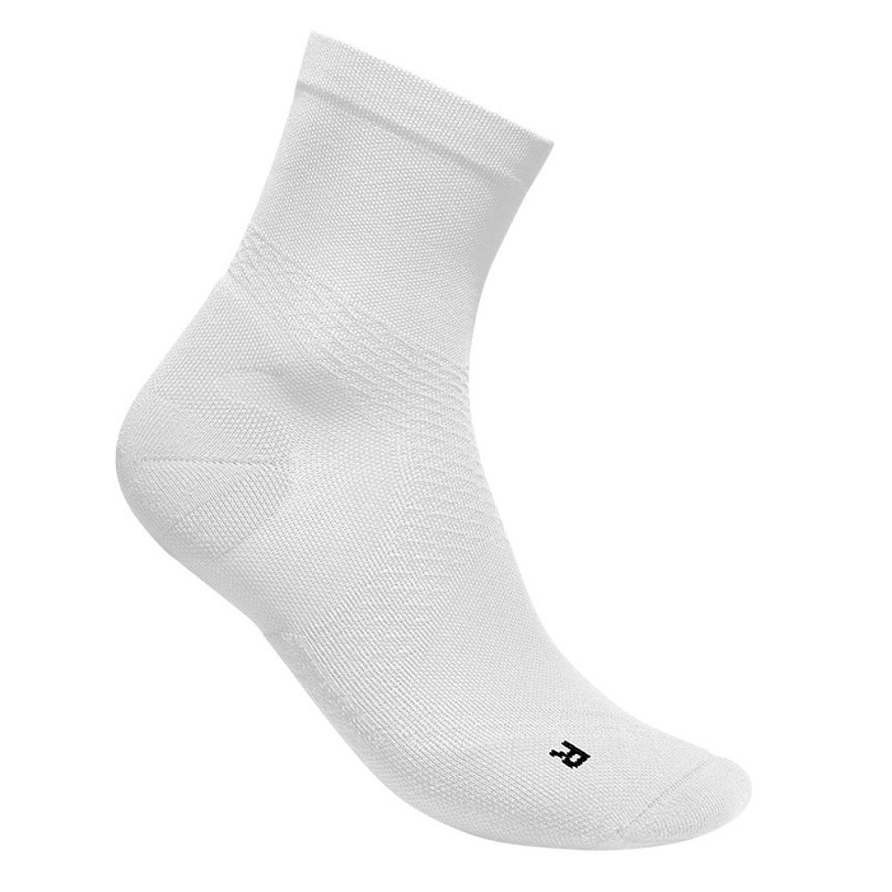 

носки BAUERFEIND, Спортивные компрессионные носки BAUERFEIND Run Ultralight, белые, Ultralight run&walk